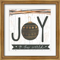 Framed Joy to the World