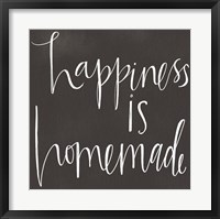 Framed Happiness is Homemade