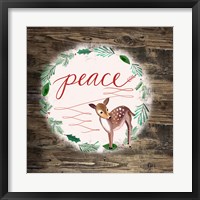 Framed Peace Fawn