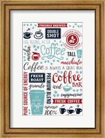 Framed Coffee Collage