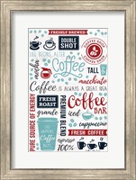 Framed Coffee Collage