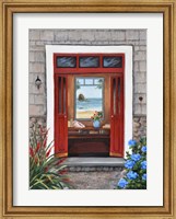 Framed Beach House Entry