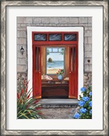 Framed Beach House Entry