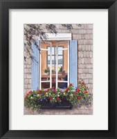 Framed Beach House Window