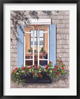 Framed Beach House Window