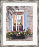 Framed Beach House Window