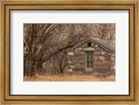 Framed Stone Cabin