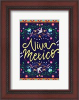 Framed Viva Mexico