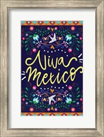 Framed Viva Mexico