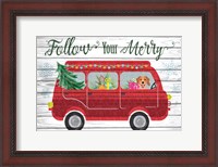 Framed Follow Your Merry