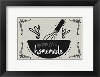 Framed Happiness is Homemade