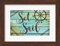 Framed Set Sail