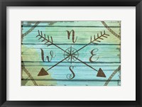 Framed Compass Key