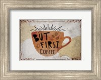 Framed Coffee Typography II