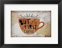 Framed Coffee Typography II