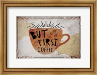 Framed Coffee Typography II