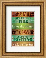 Framed Lake Rules