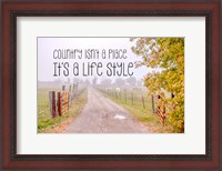 Framed Country Style
