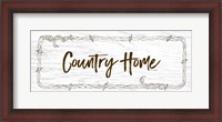 Framed Country Home