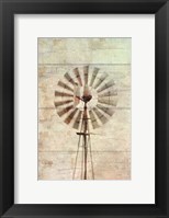 Framed Windmill Abstract