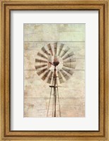 Framed Windmill Abstract