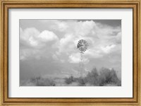 Framed Abstract Windmill