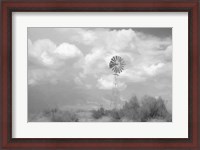 Framed Abstract Windmill