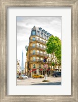 Framed Paris Corner
