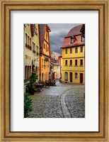 Framed Rothenberg Street Cafe