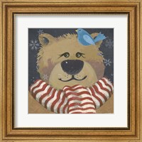 Framed Christmas Bear