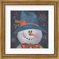 Framed Christmas Snowman