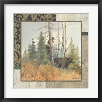 Framed Brown Bears with Border