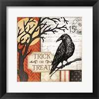 Trick or Treat Framed Print