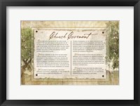 Framed Church Covenant