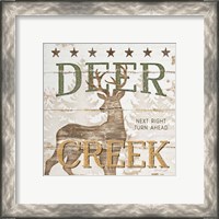 Framed 'Deer Creek' border=
