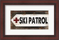 Framed Ski Patrol
