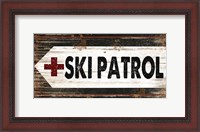Framed Ski Patrol