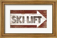 Framed Ski Lift