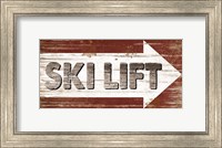 Framed Ski Lift