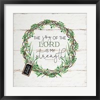 Framed Joy of the Lord