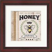Framed 'Honey' border=