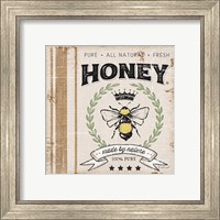 Framed 'Honey' border=