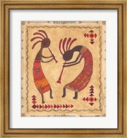 Framed Kokopelli