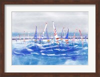 Framed Sail Boats