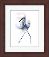 Framed Dancing Crane