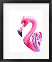 Framed Flamingo