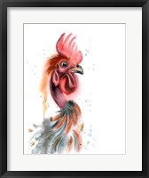 Framed Rooster