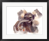 Framed Elephant III