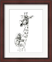 Framed Giraffe IV