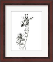 Framed Giraffe IV